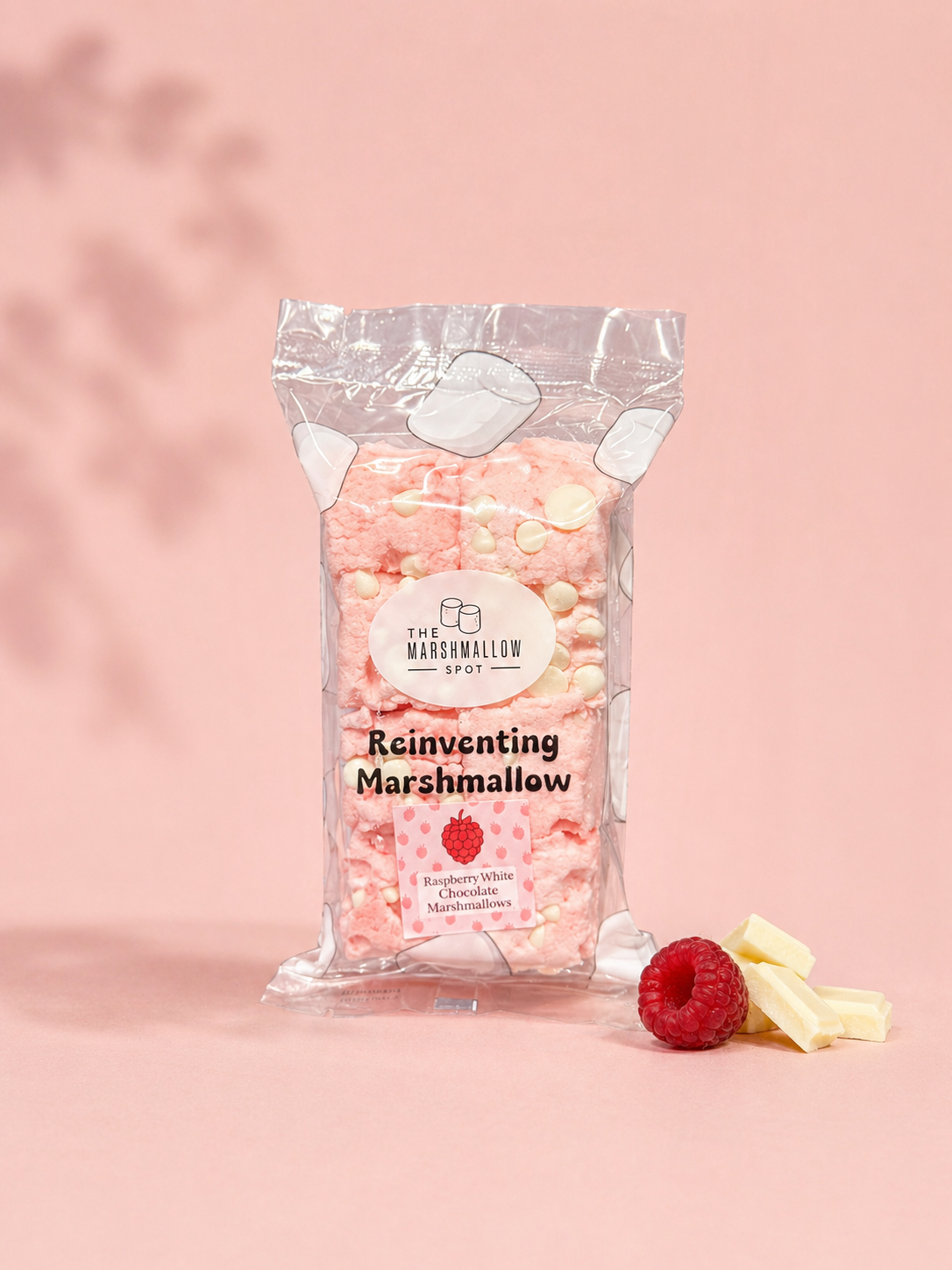 White Chocolate Raspberry Mallows