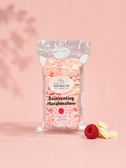 White Chocolate Raspberry Mallows